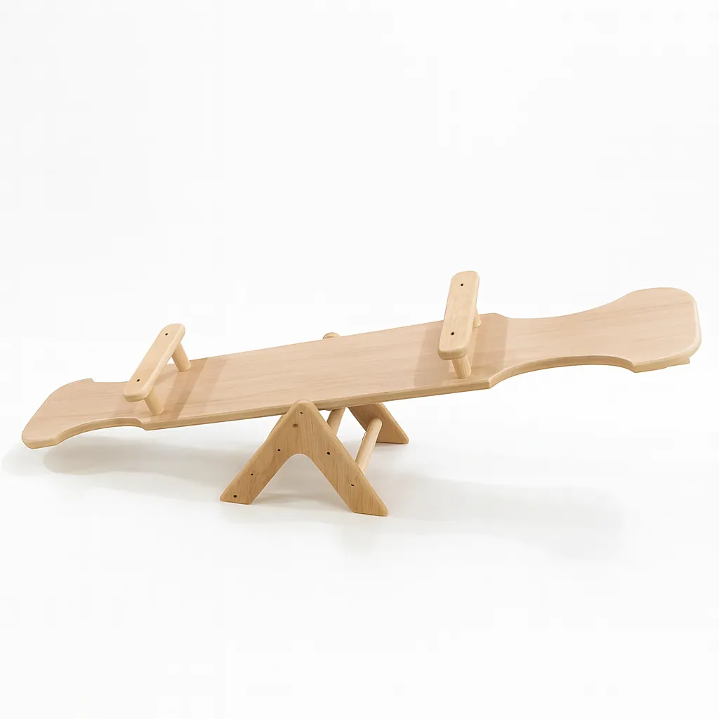 Pieza de equilibrio infantil fabricada en madera